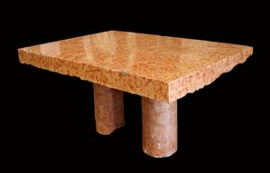 Verona Red marble table. 1800s.